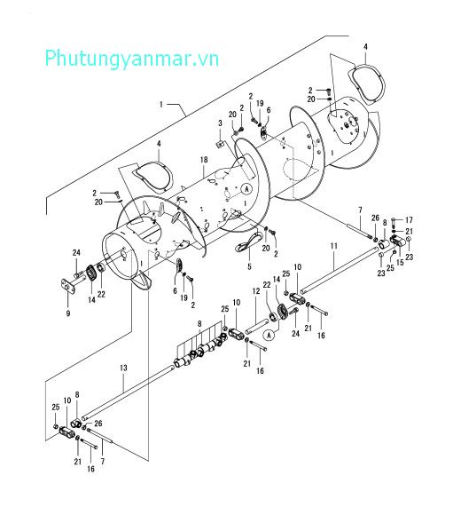 Trống cuốn lúa